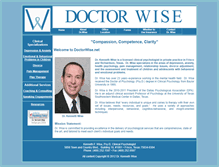 Tablet Screenshot of doctorwise.net